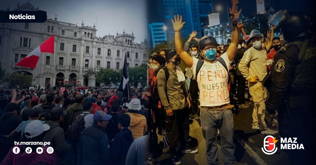 Marcha - Gobierno - Caos - Lima