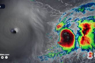 Huracán Melissa pone en alerta máxima a países del Caribe