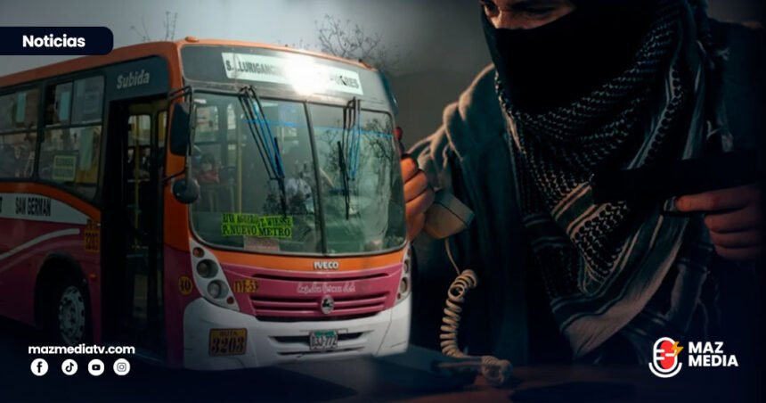 extorsionadores - disparan - bus - empresa - transporte