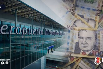 Empresas protestan en el Aeropuerto Jorge Chávez por presunta deuda de USD 82 millones