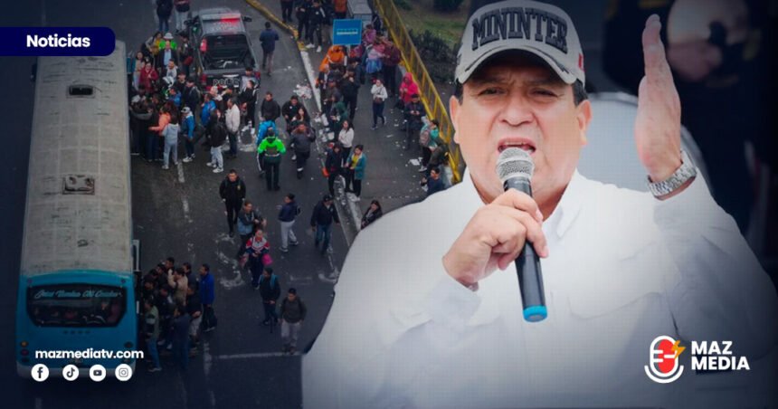 Mininter anuncia estrategia 50/50 tras nuevos ataques extorsivos en Lima