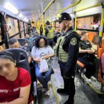 Operativo de la PNP para intervenir a extorsionadores en el transporte público. (Foto: MININTER)