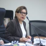 La ministra de Educación, María Esther Cuadros.