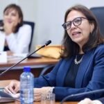 Embajadora Ana María Liliana Sánchez Vargas de Ríos, alta representante del Perú para el proceso de adhesión a la OCDE. (Foto: CONGRESO)