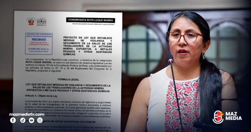 Congresista Ruth Luque impulsa el proyecto de ley. (Imagen: MAZ MEDIA)