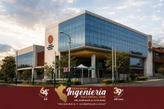 “Ingeniería y gobernabilidad” es el lema de la Semana de la Ingeniería Nacional 2026, con la que el Colegio de Ingenieros del Perú y el Consejo Departamental de Lima.