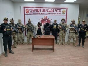 Intervención en el centro poblado Los Cedros permitió decomisar un fusil, una pistola, más de 200 municiones y diversos pertrechos militares.