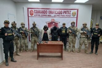 Intervención en el centro poblado Los Cedros permitió decomisar un fusil, una pistola, más de 200 municiones y diversos pertrechos militares.