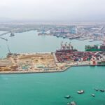 El puerto de Santos, en Brasil, lidera la clasificación con 5.48 millones de TEUs movilizados. (Foto: MTC)
