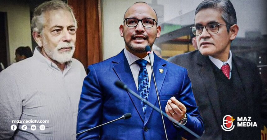 Alejandro Muñante, congresista de Renovación Popular, sustentó su informe ante el Pleno.