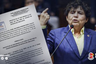 Iniciativa fue impulsada por la congresista Susel Paredes.