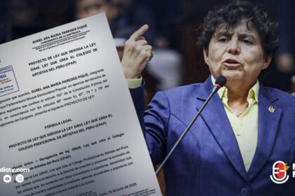 Iniciativa fue impulsada por la congresista Susel Paredes.